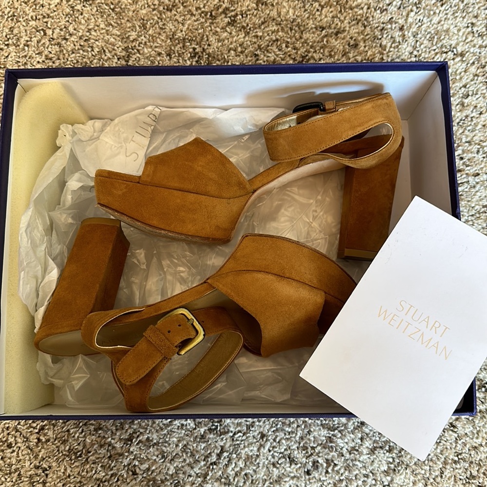 COPY - Stuart Weitzman Real Deal Platform Sandal
